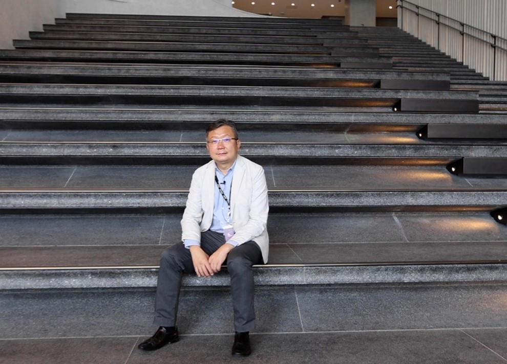 嚴迅奇建築師事務所董事解端泰先生（圖片來源: 香港地方志中心）