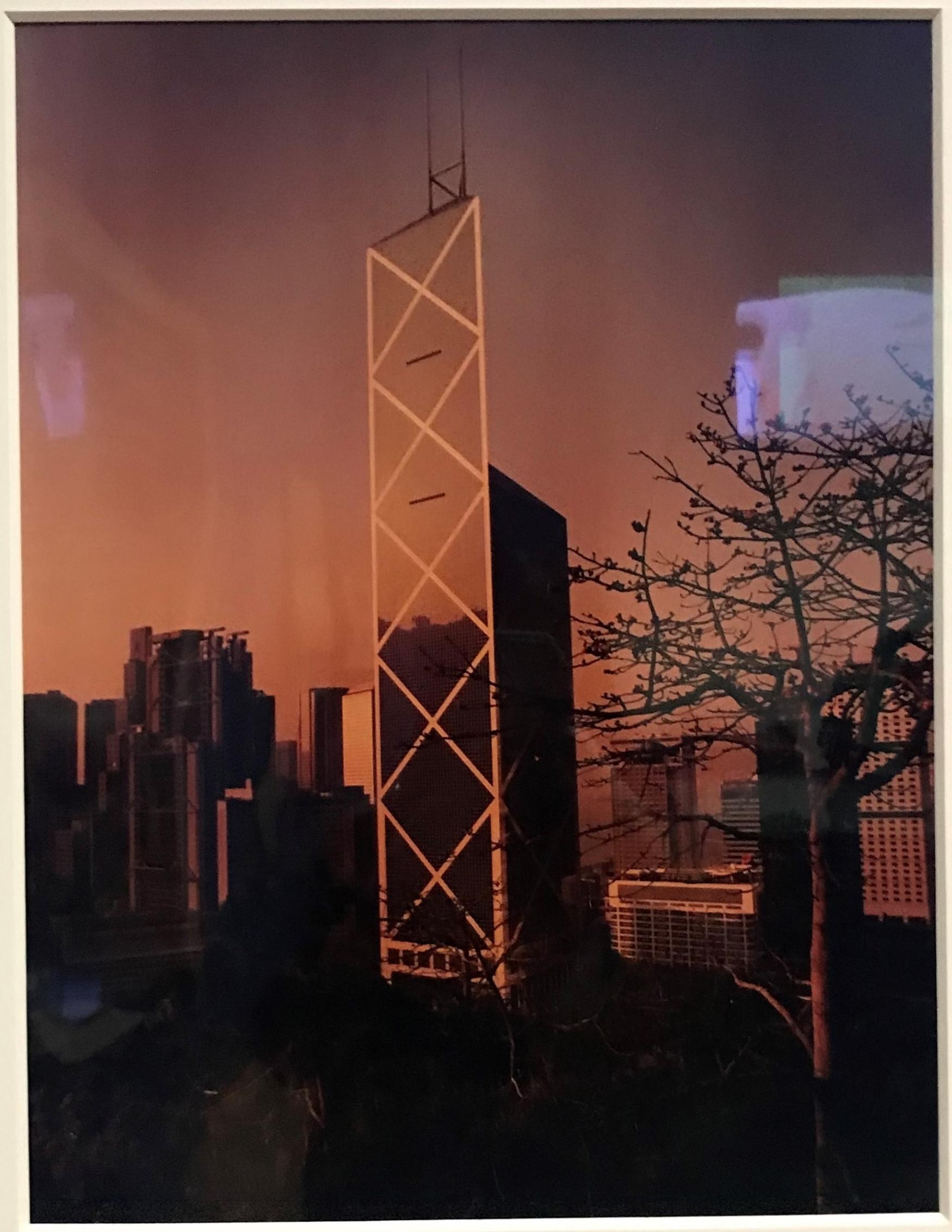 邱良《中銀大廈景觀》。（圖片由作者提供）