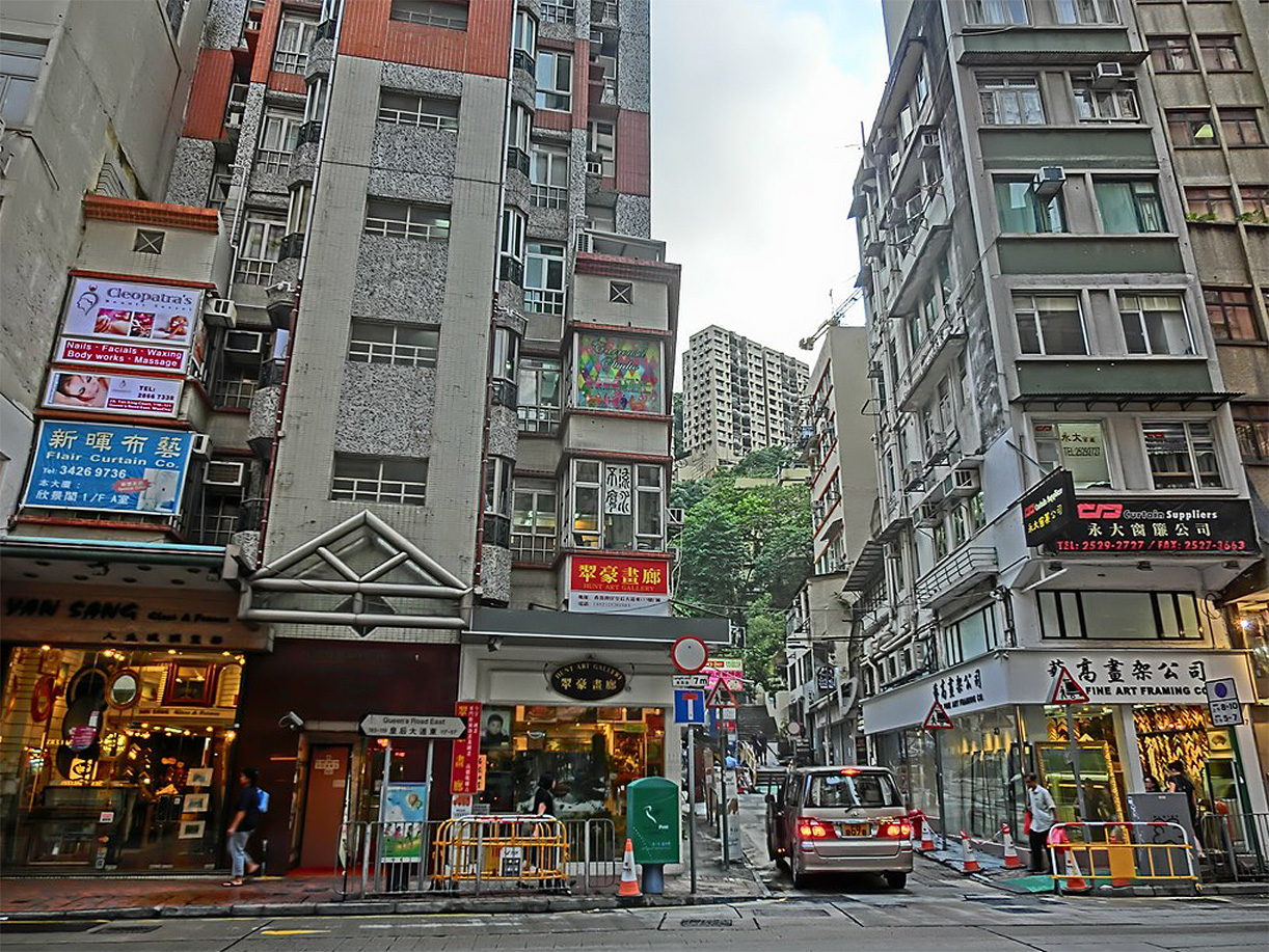 灣仔位於海岸線旁，區內有不少與船有關的街名，當中包括船街。（圖片來源：creative commons）