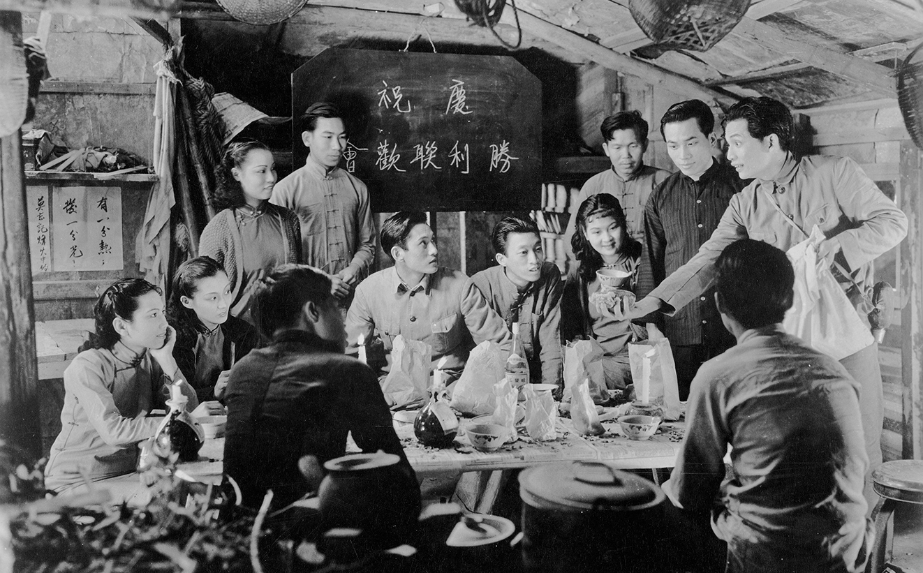 1941年上映作品《民族的吼聲》