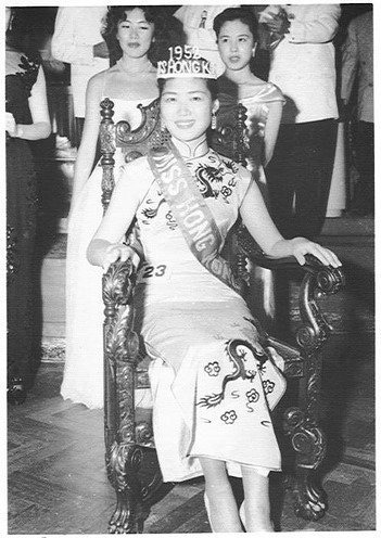 1952年的香港小姐選舉在麗池夜總會舉辦，冠軍為但茱迪。（圖片來源：Wikimedia Commons）