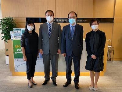 拜訪民政事務局高層代表